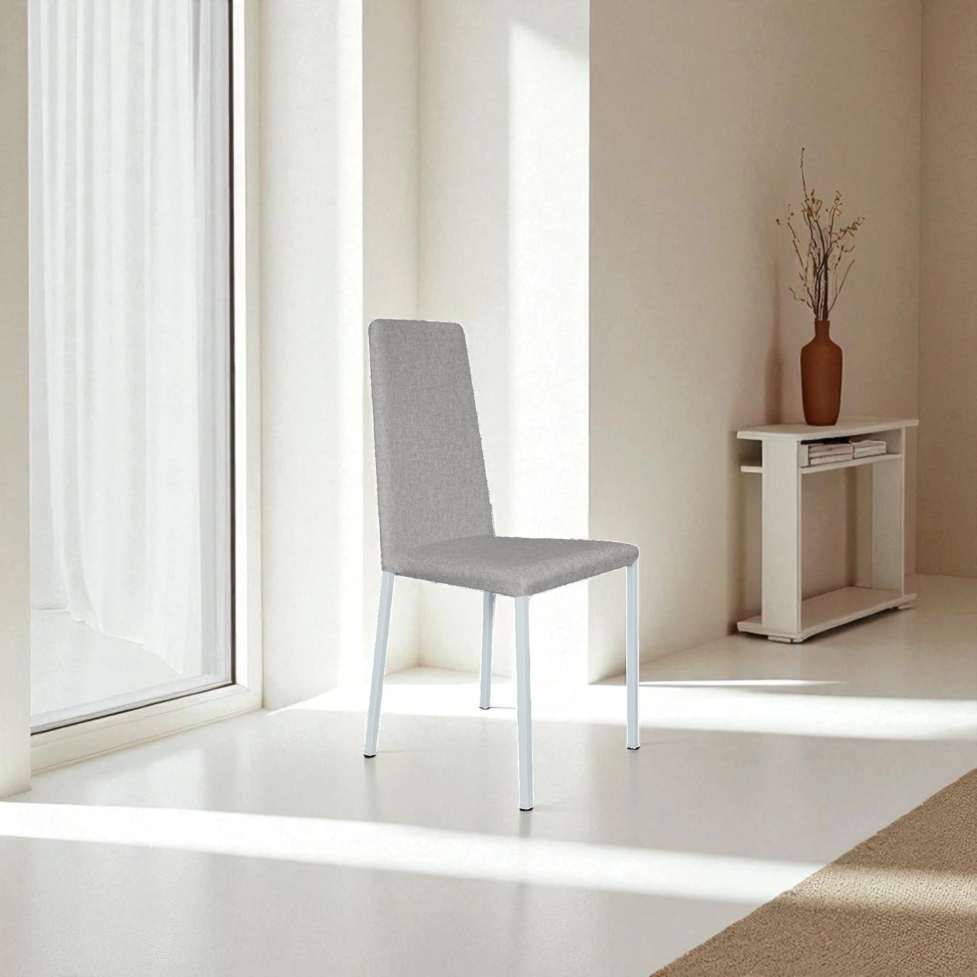 Mira - sedia in tessuto