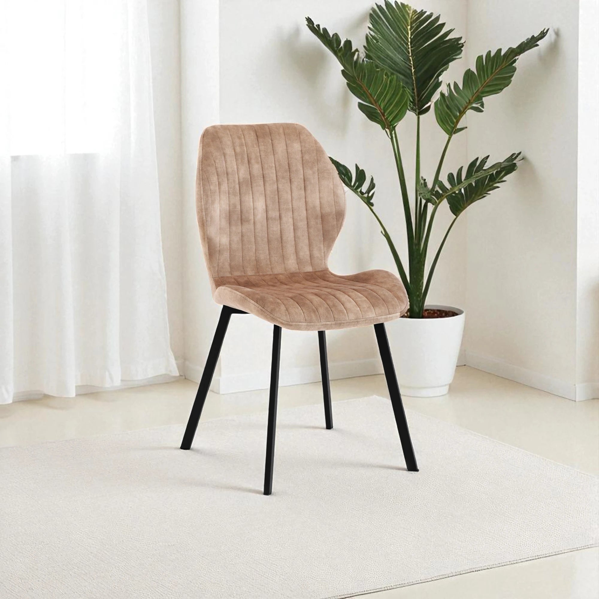 Zara - sedia in tessuto