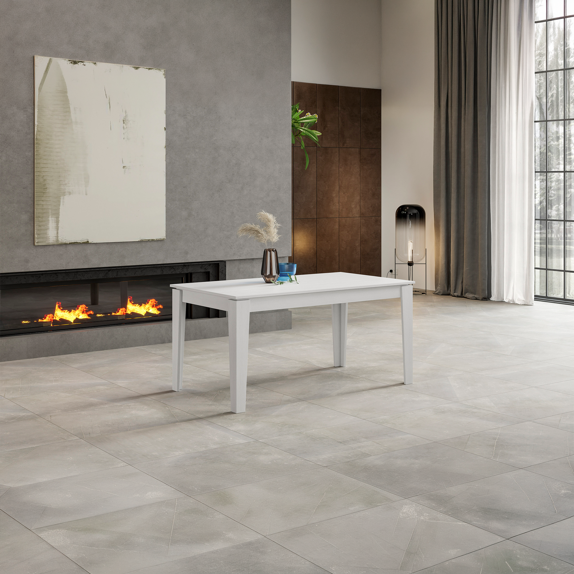 Bliss - tavolo allungabile l.130 cm