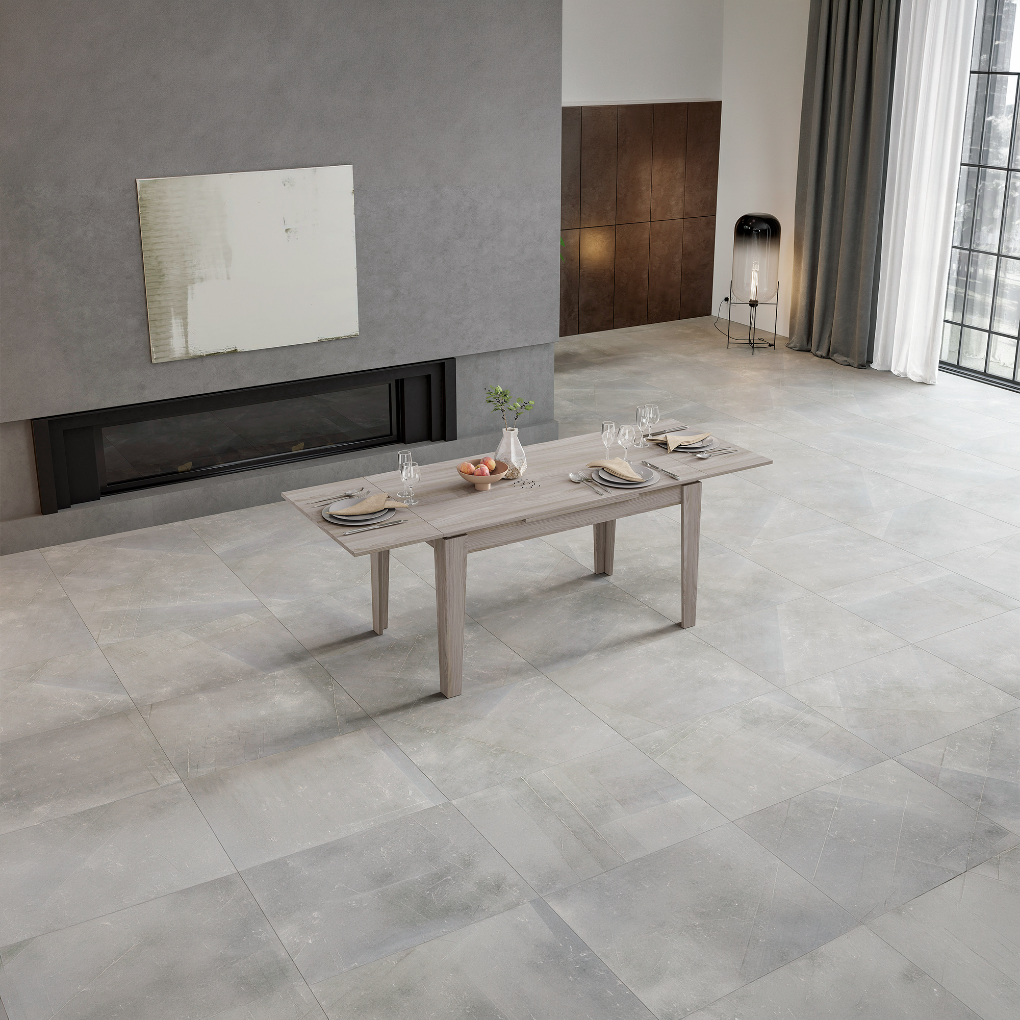 Toby - tavolo allungabile l.110 cm