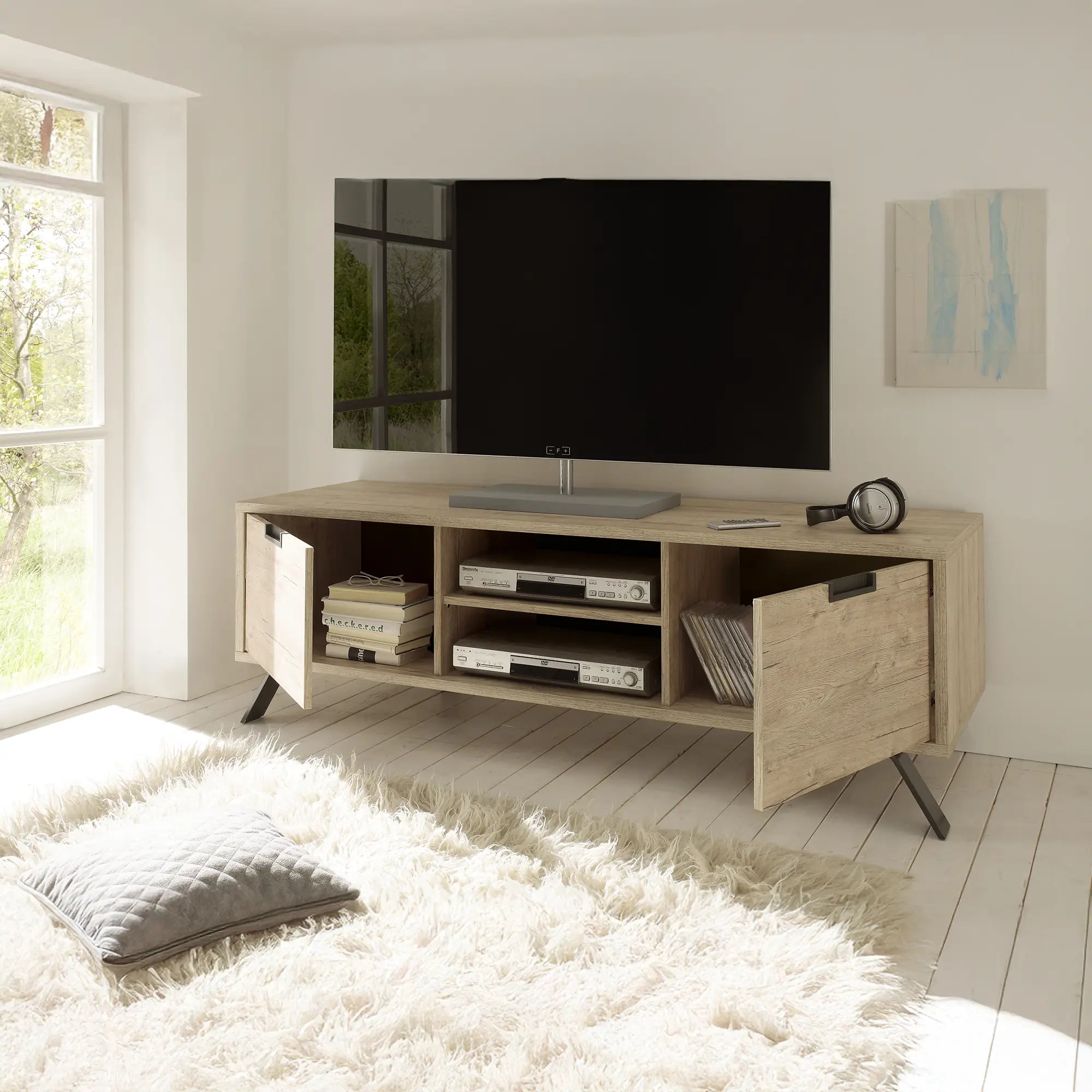 Owen - base tv 2 ante 2 cassetti