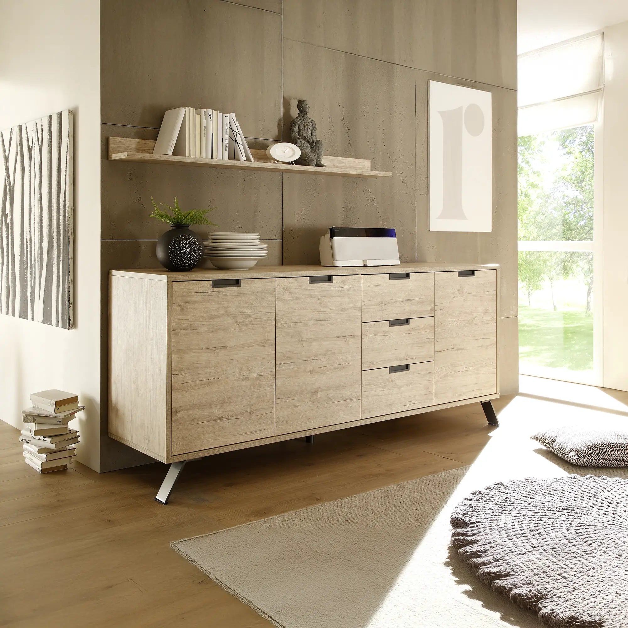 Owen - madia 3 ante 3 cassetti