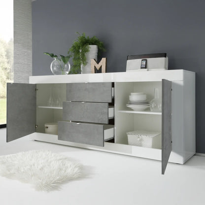 Summer - madia 2 ante 3 cassetti