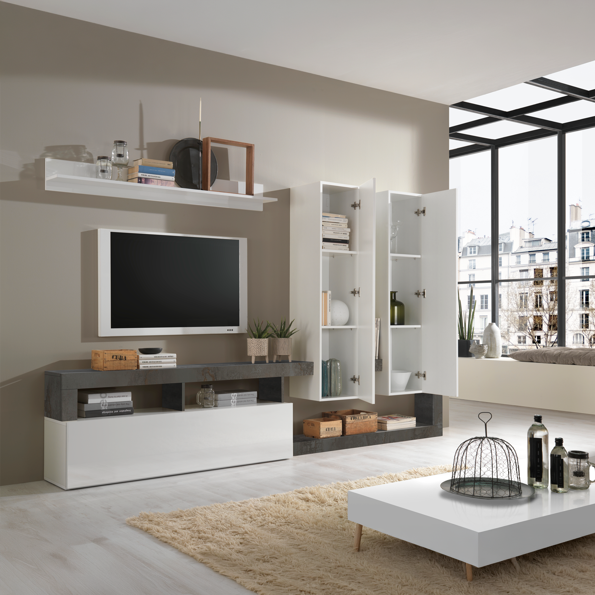 Aria - parete soggiorno 18