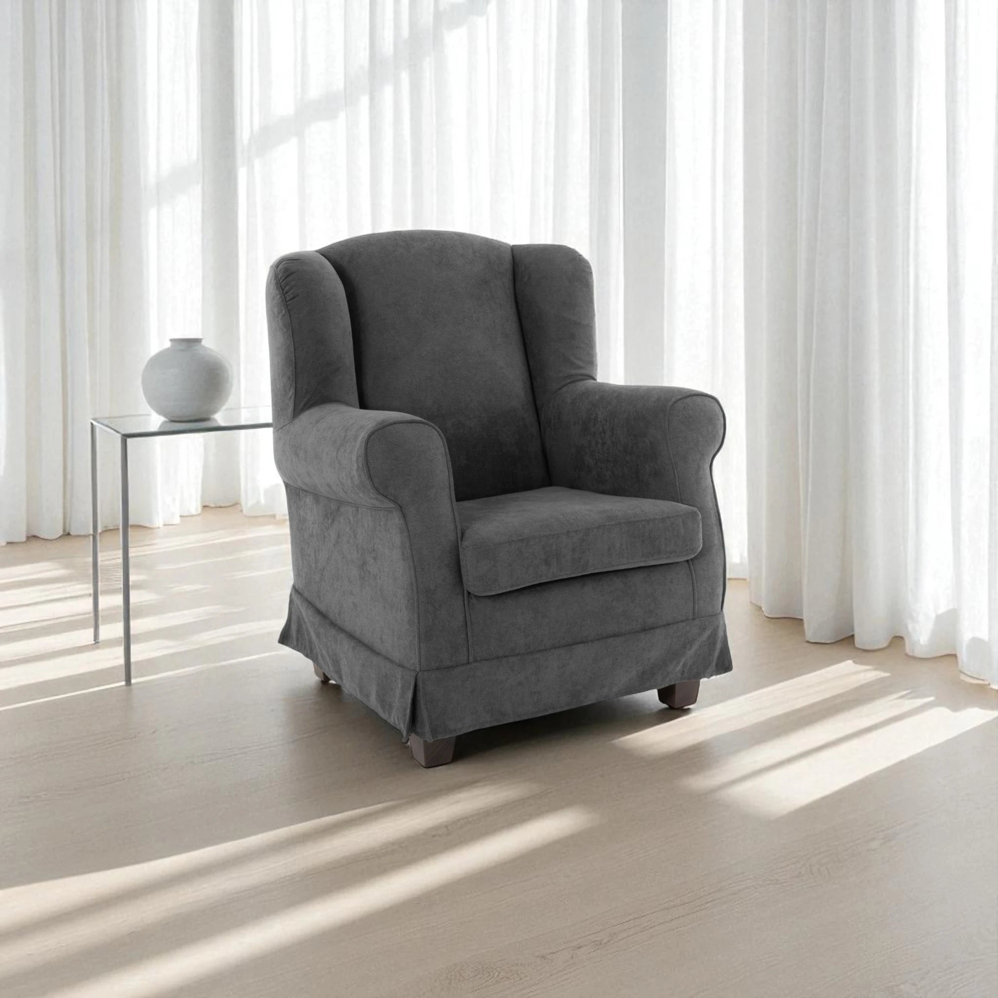 Ivy - poltrona in tessuto