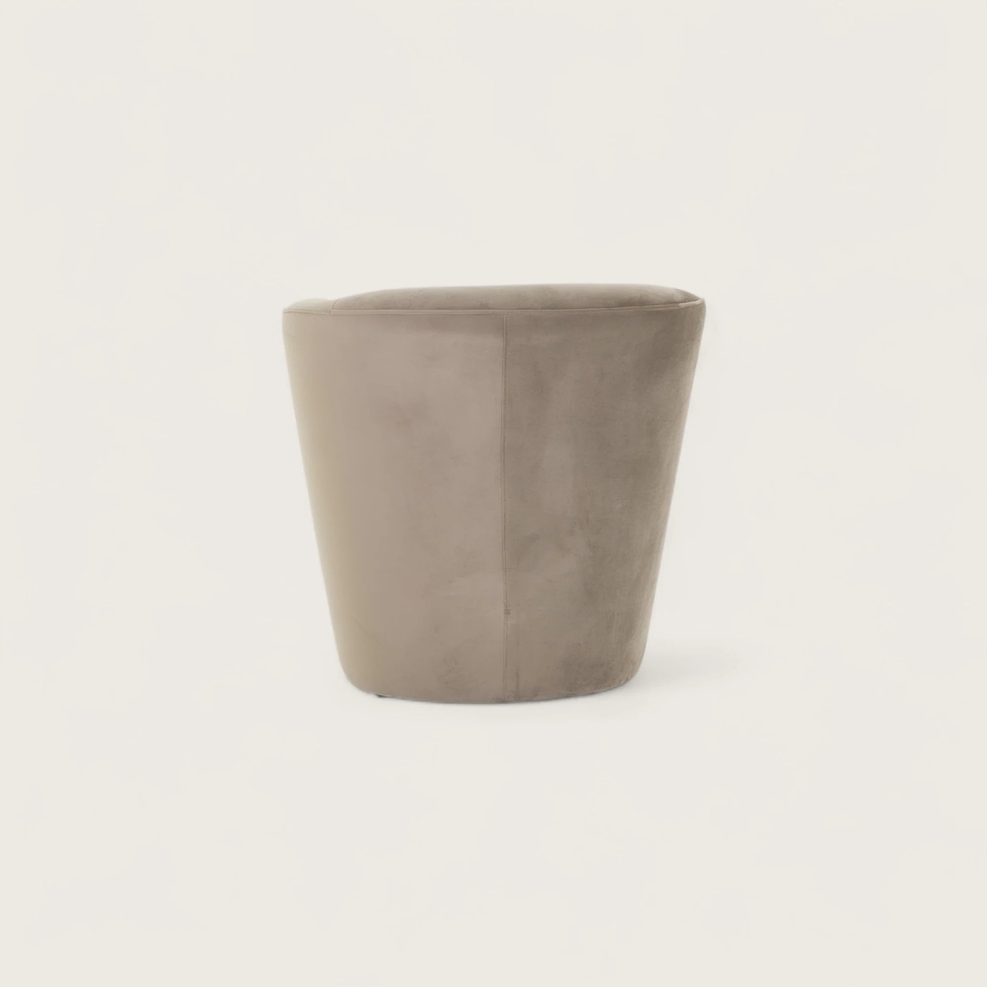 Isla - poltrona in velluto