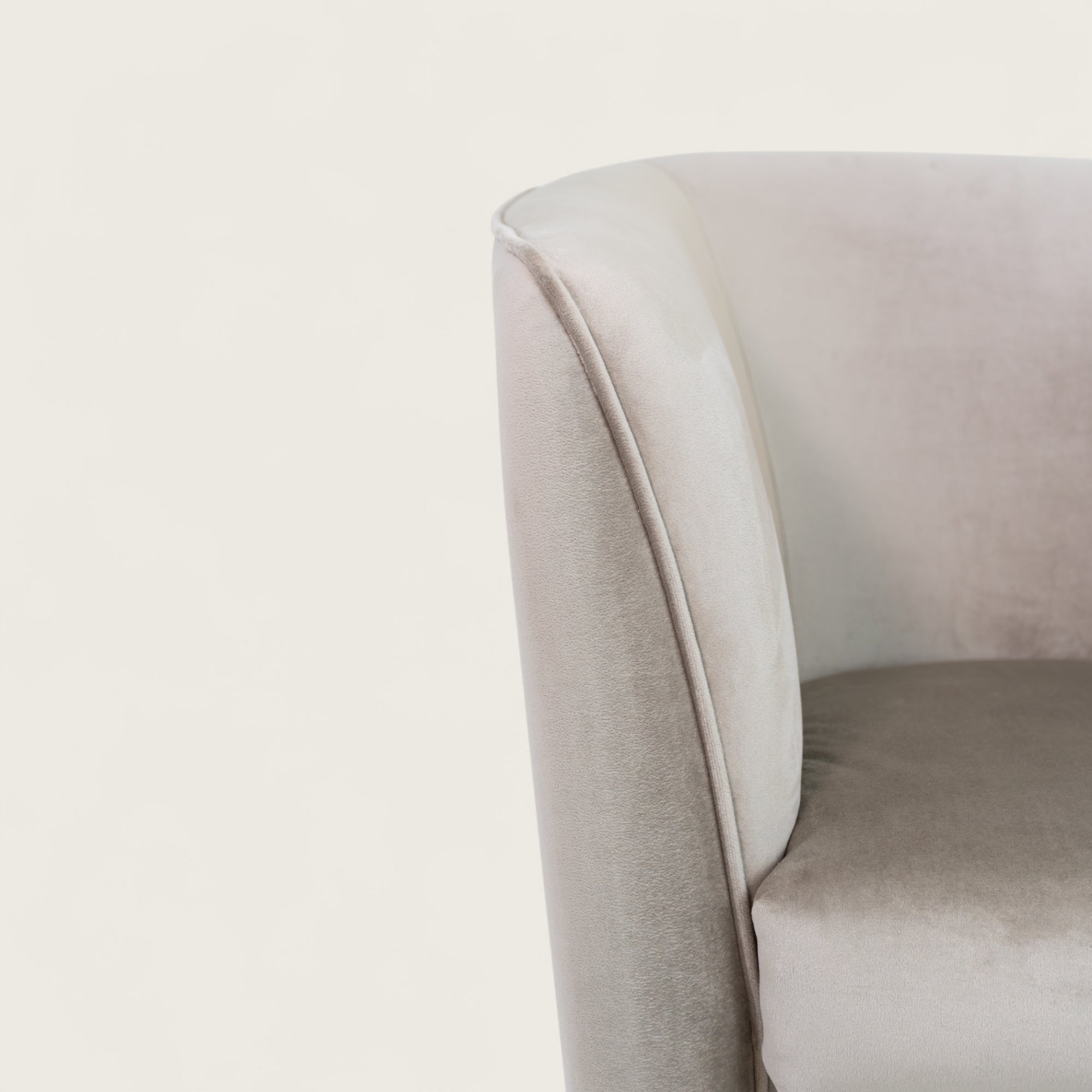 Isla - poltrona in velluto