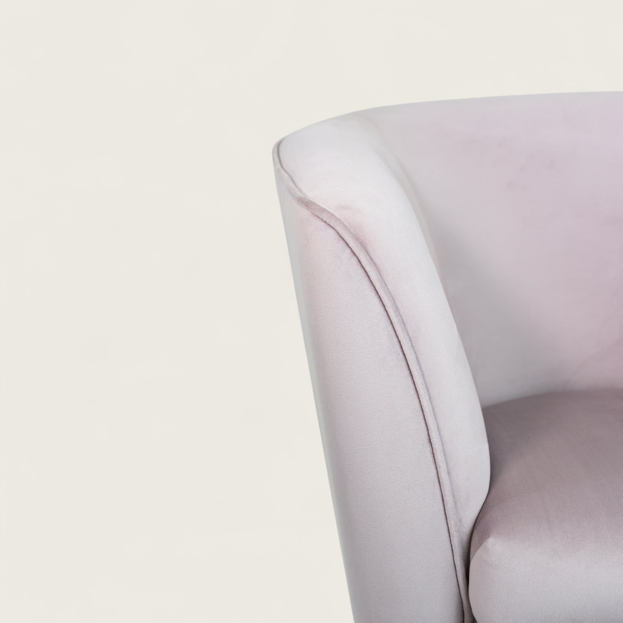 Isla - poltrona in velluto