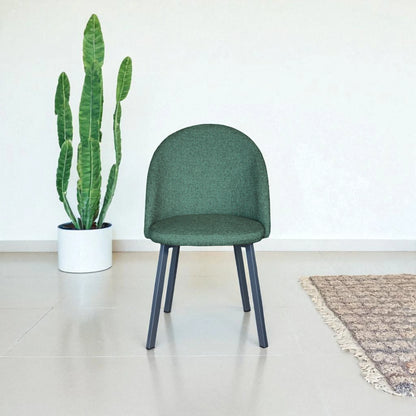 Luna - sedia in tessuto