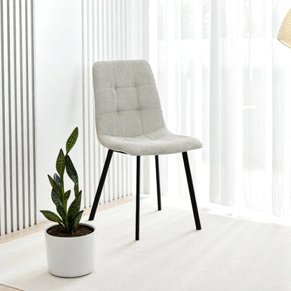 Lexa - sedia in tessuto