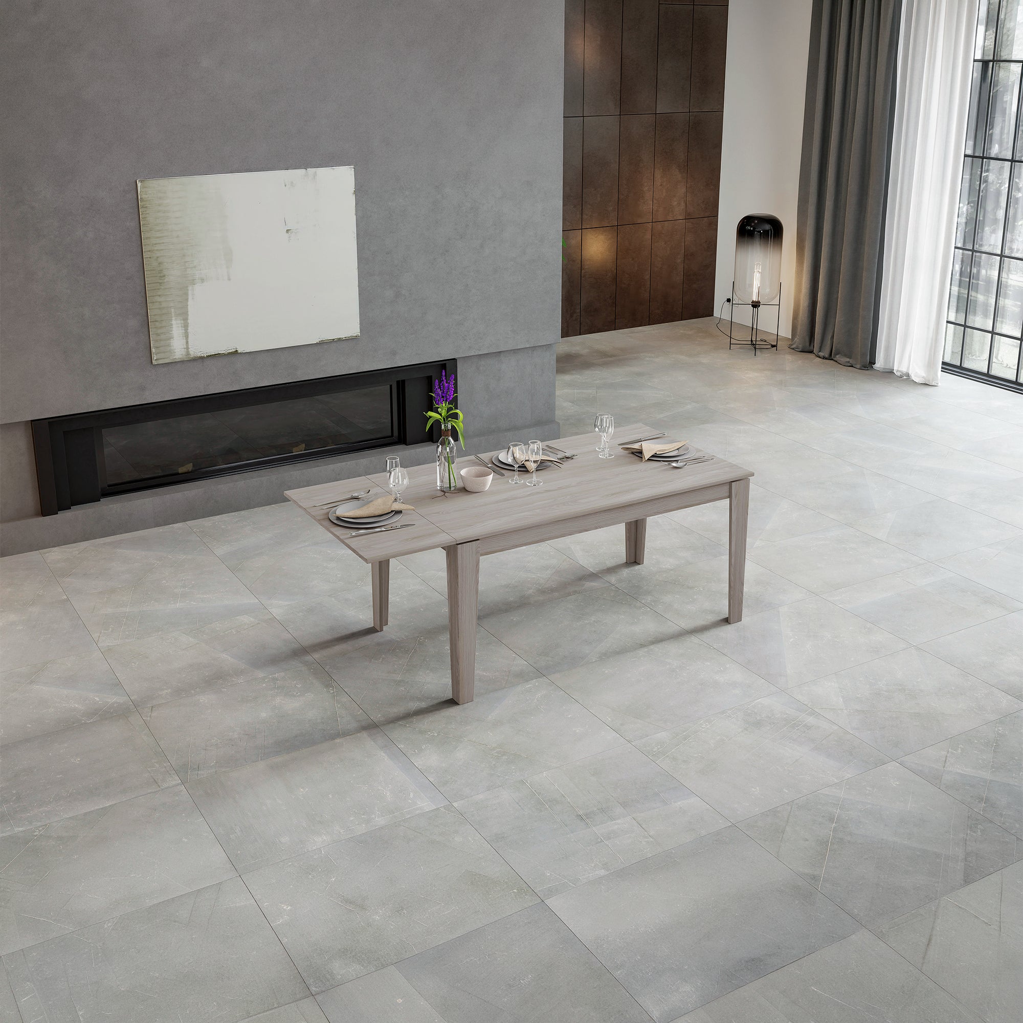 Bliss - tavolo allungabile l.130 cm