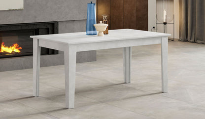 Tavolo da Pranzo Nobilitato 160 cm Allungabile